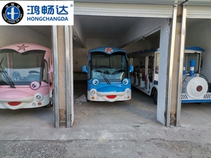 18座海豚观光车用于济南动物园营运