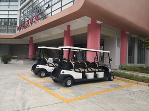 中山医院6座高尔夫球车接待车